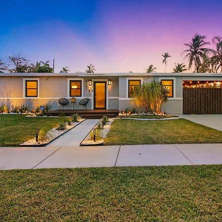 Private Heated Pool Oasis Pet-Friendly Retreat Short Or Long Stays Sleeps 2-8 Ppl Pompano Beach Exterior foto